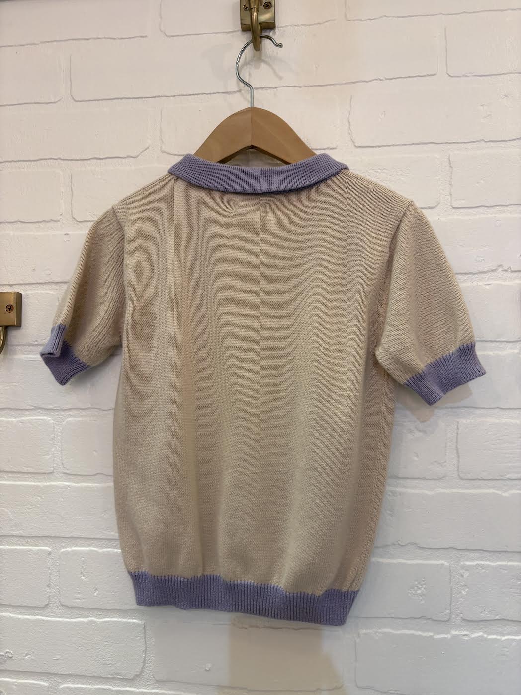 (RE)Wear Oeuf SS Collared Sweater 6/7