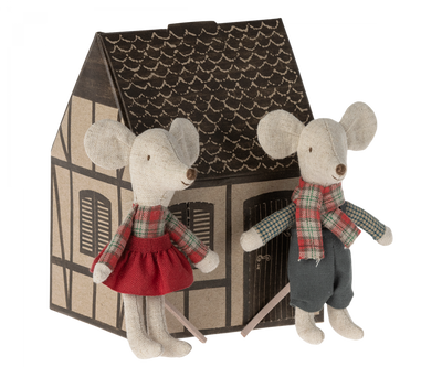Maileg Winter Mouse Twins