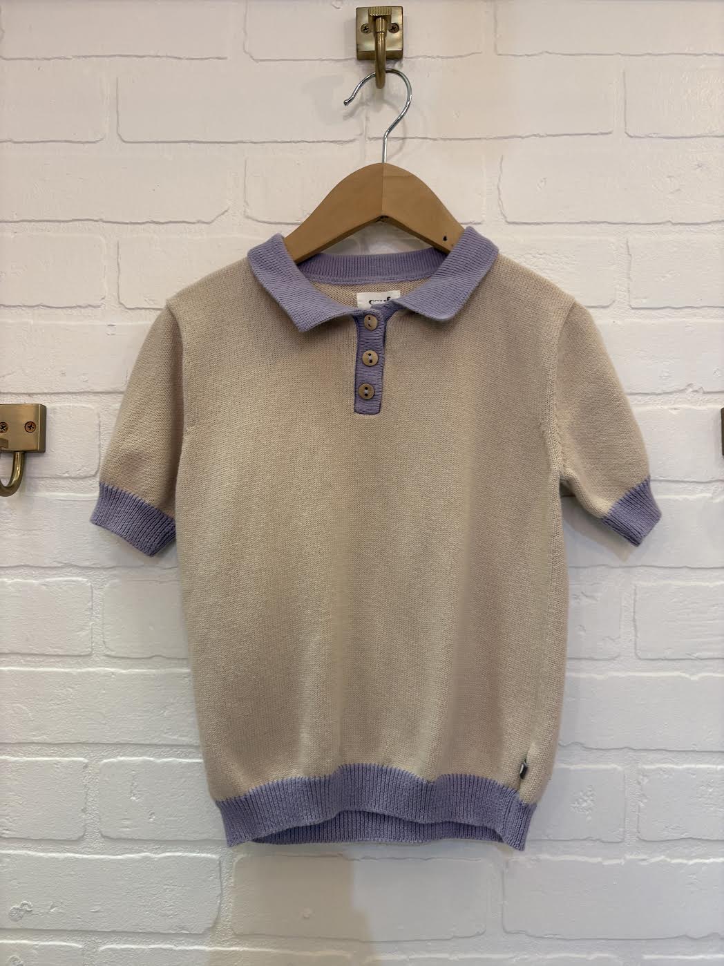 (RE)Wear Oeuf SS Collared Sweater 6/7