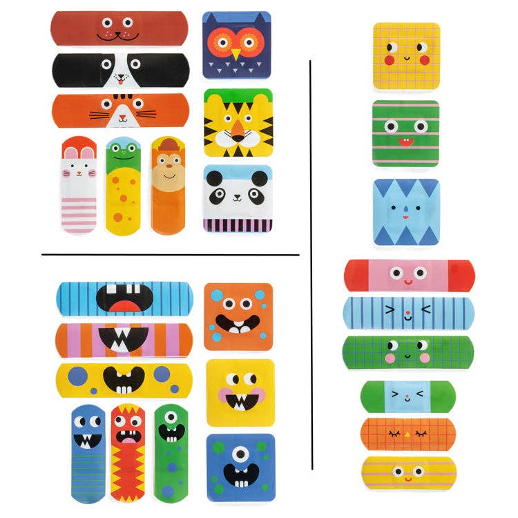 Kikkerland OuchyFriend Adhesive Bandage