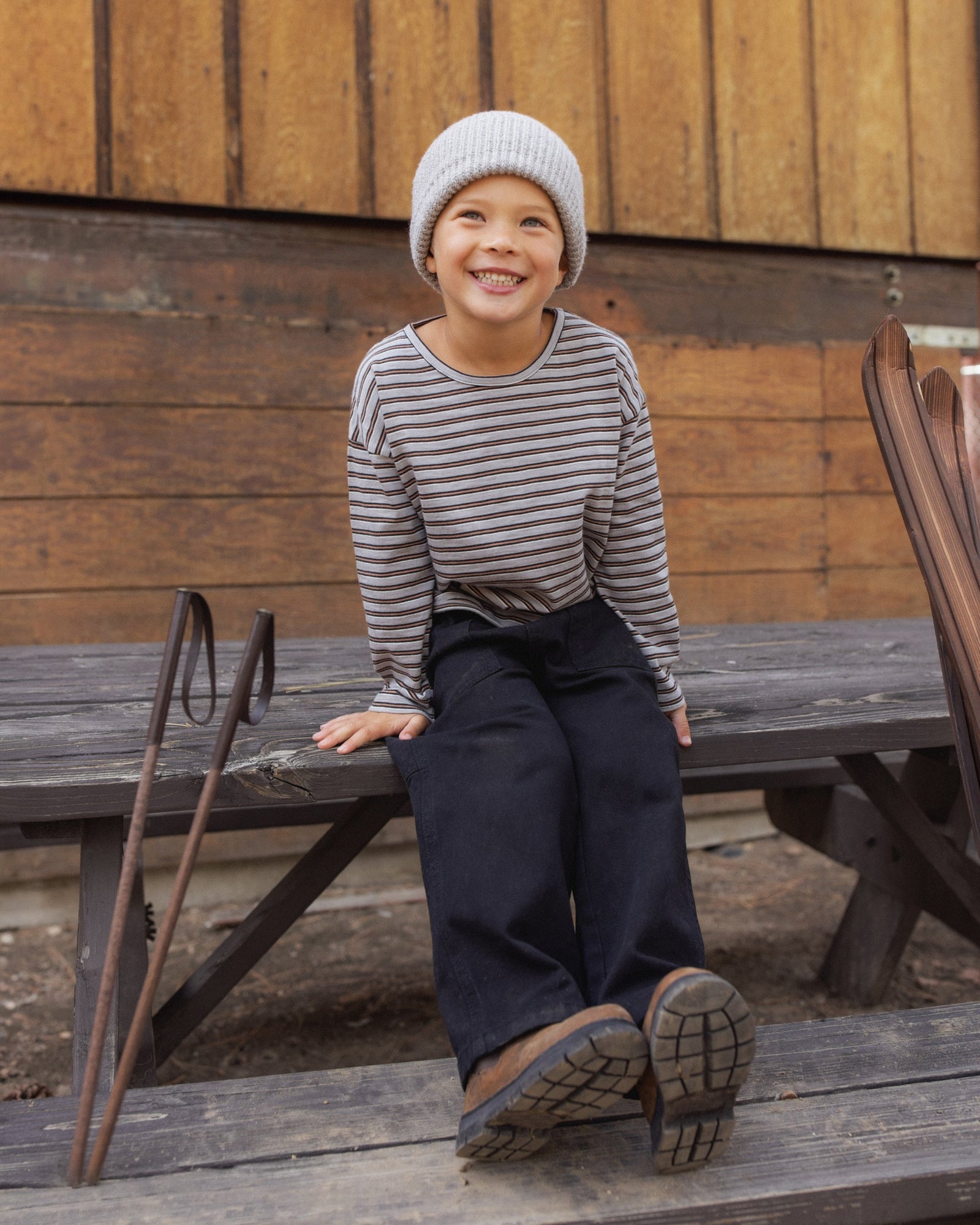 Rylee + Cru Utility Pant | Black