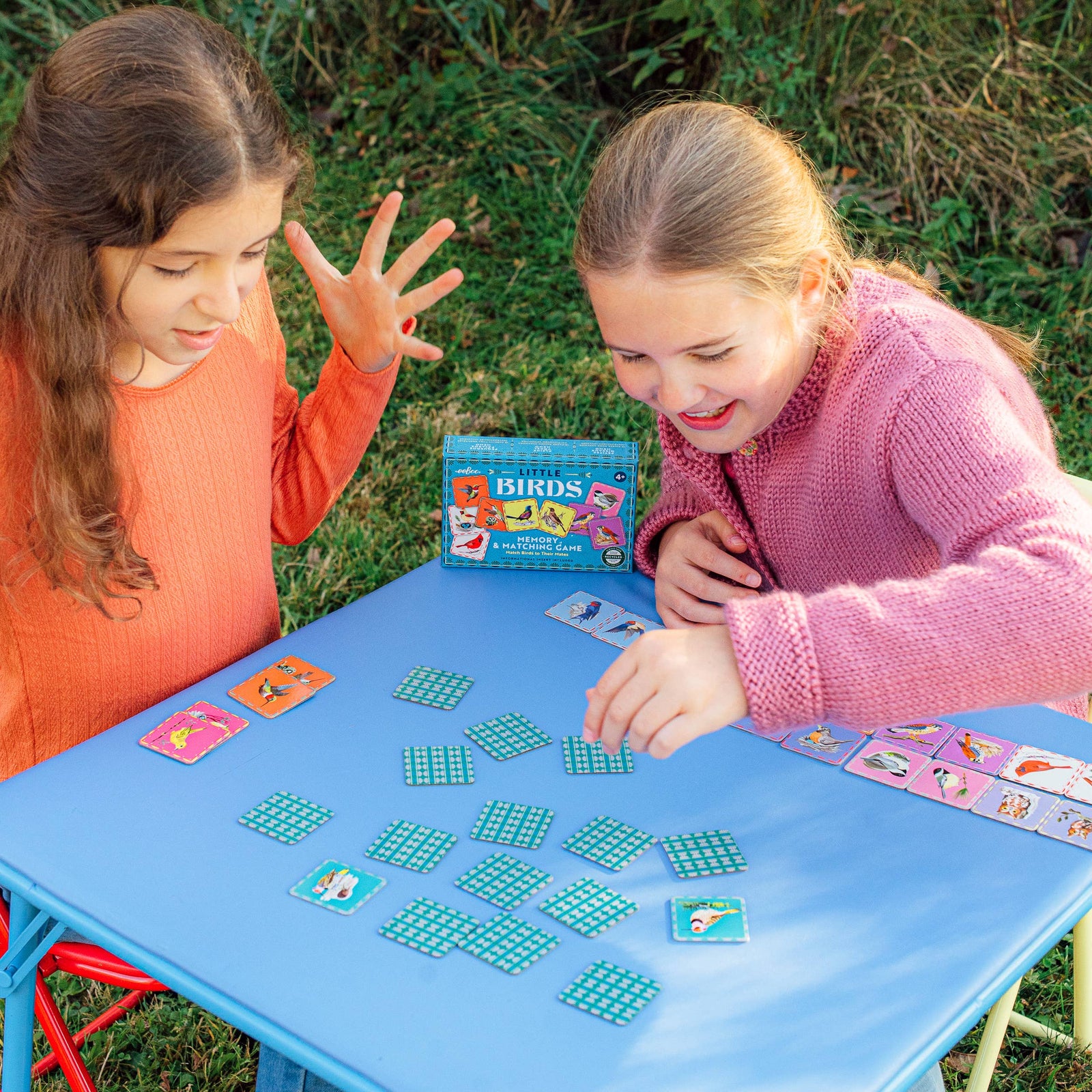 eeBoo Little Birds Memory & Matching Game