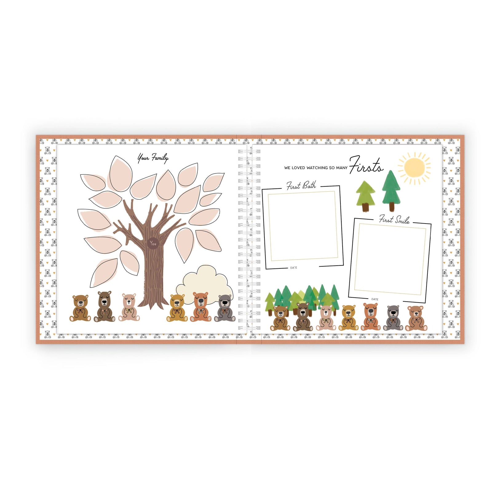 Lucy Darling Luxury Memory Book | Teddy Bears Picnic