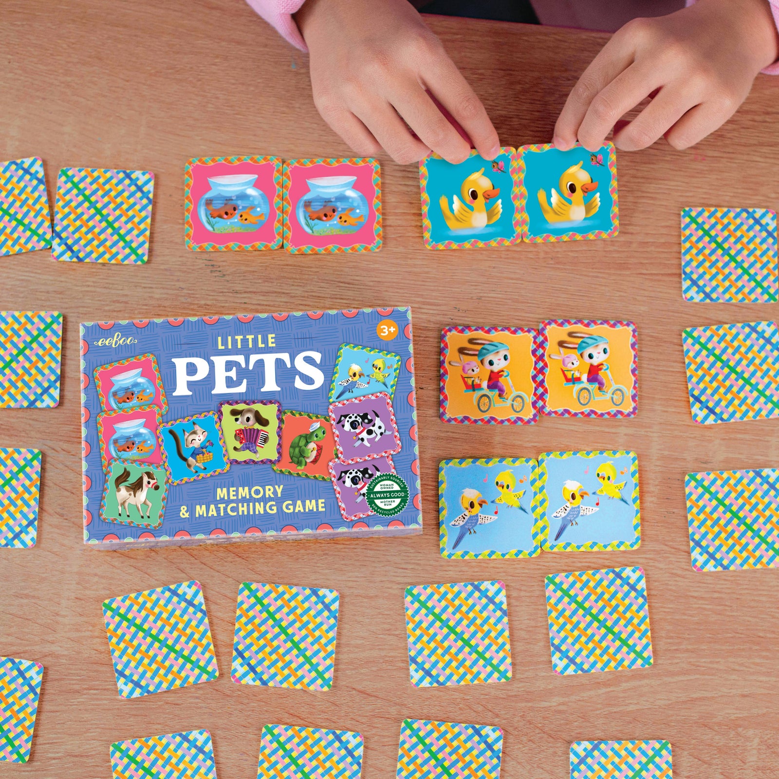 eeBoo Pets Little Matching Game