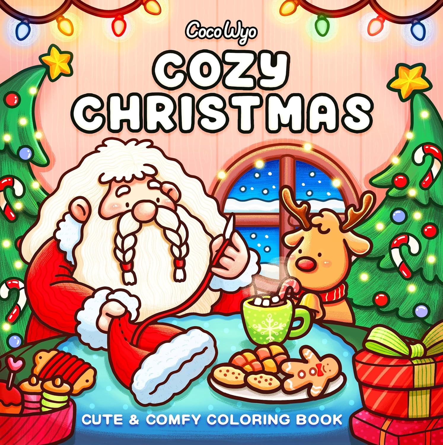 Cozy Christmas: Coloring Book