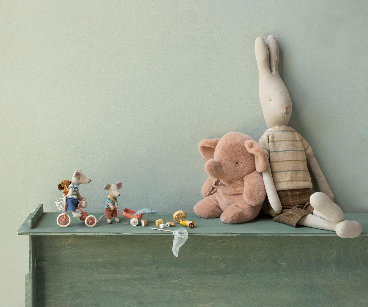Maileg Medium Elephant Plush | Vintage Rose