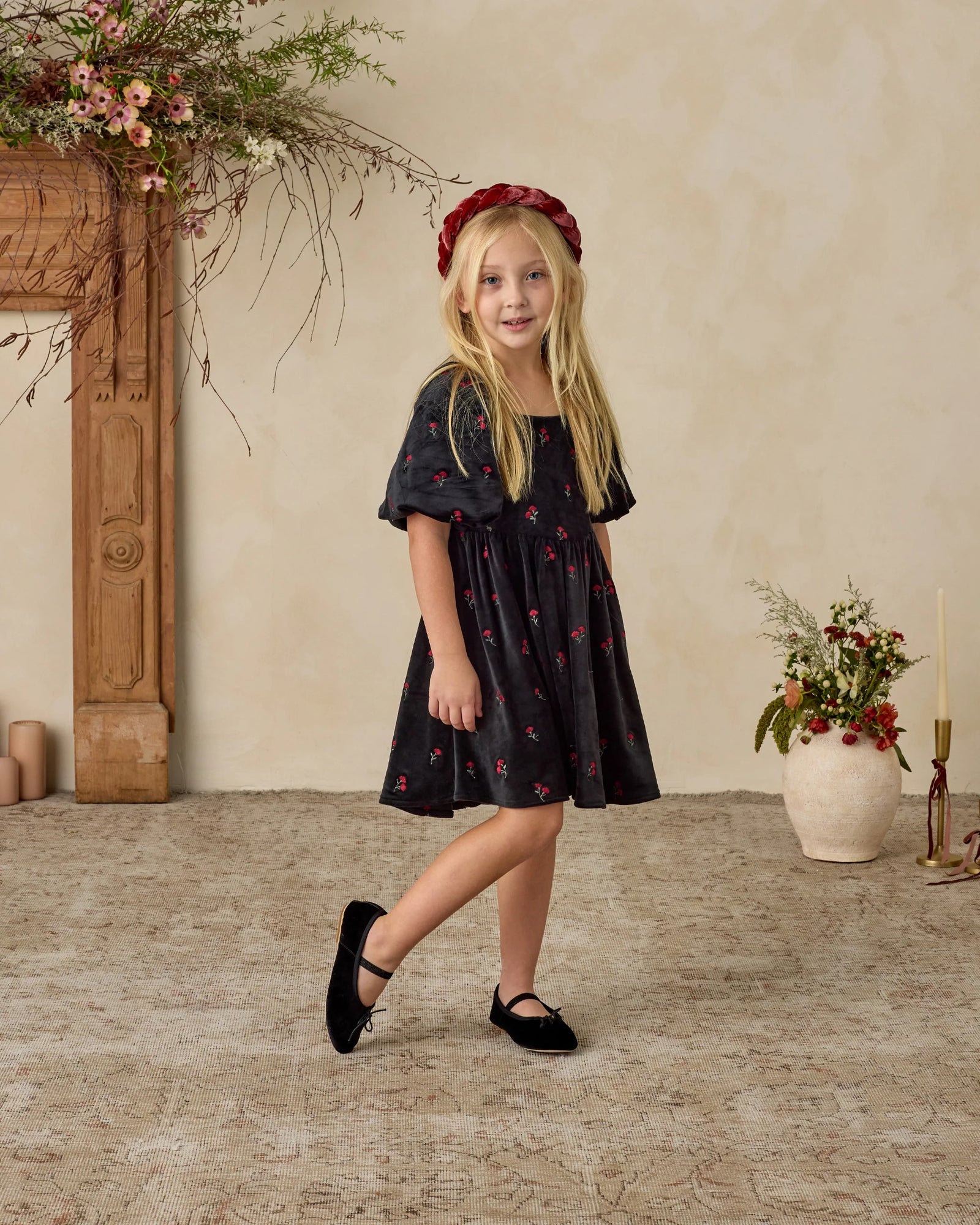 Noralee Nina Dress | Velvet Floral