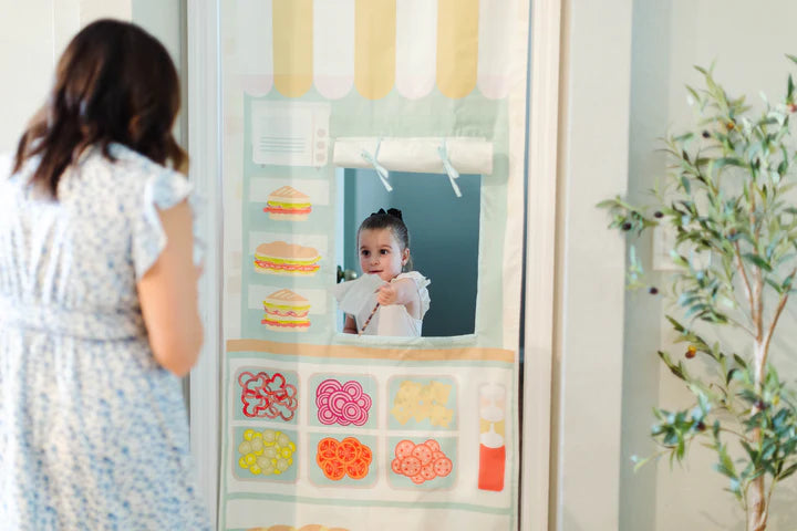 Swingly Pizza + Sandwich Shop Doorway Play Space