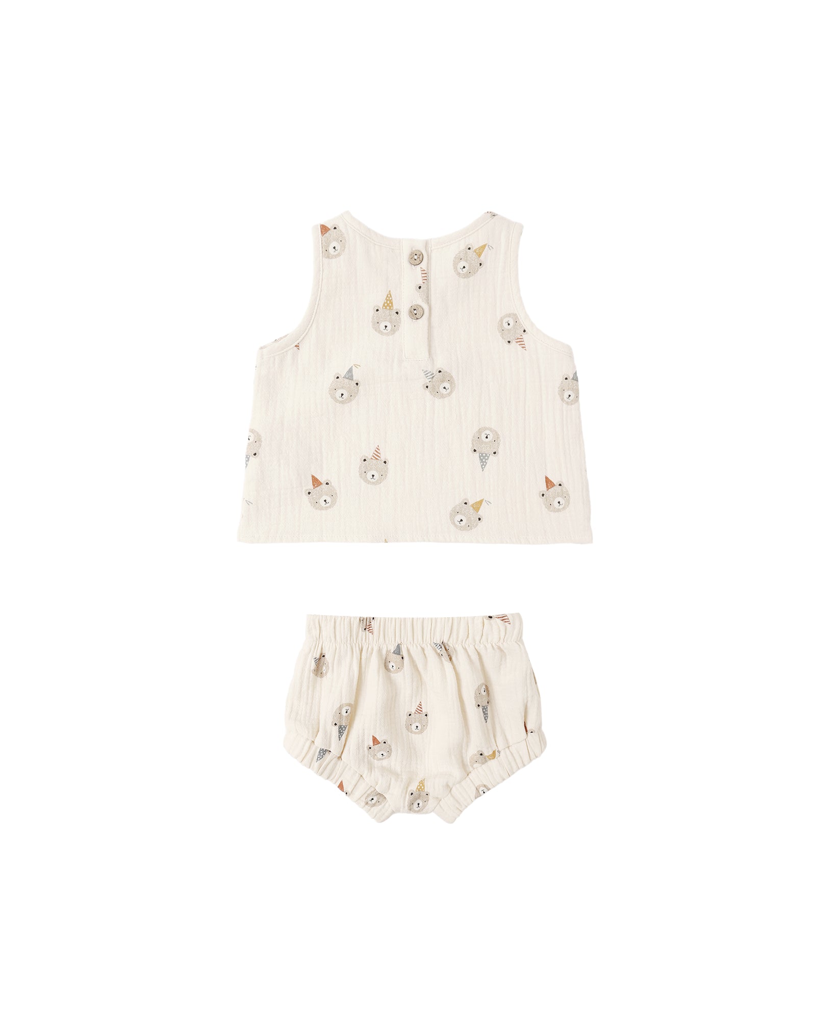Quincy Mae Woven Tank Set | Party Bears