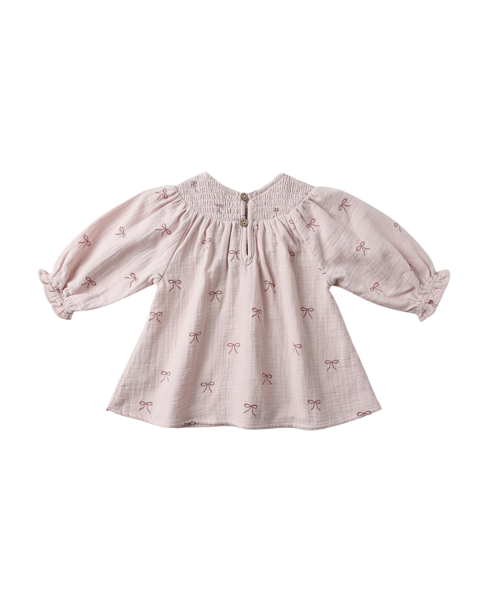 Quincy Mae V Smocked Dress | Bows