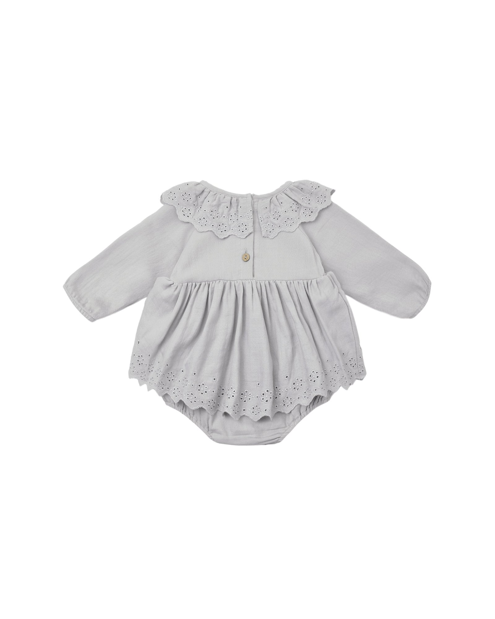 Quincy Mae Thalia Romper | Cloud