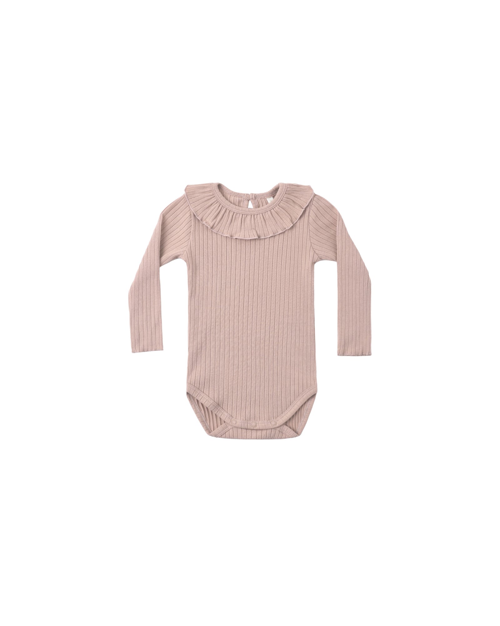 Rylee + Cru Ruffle Collar Bodysuit | Rosewood