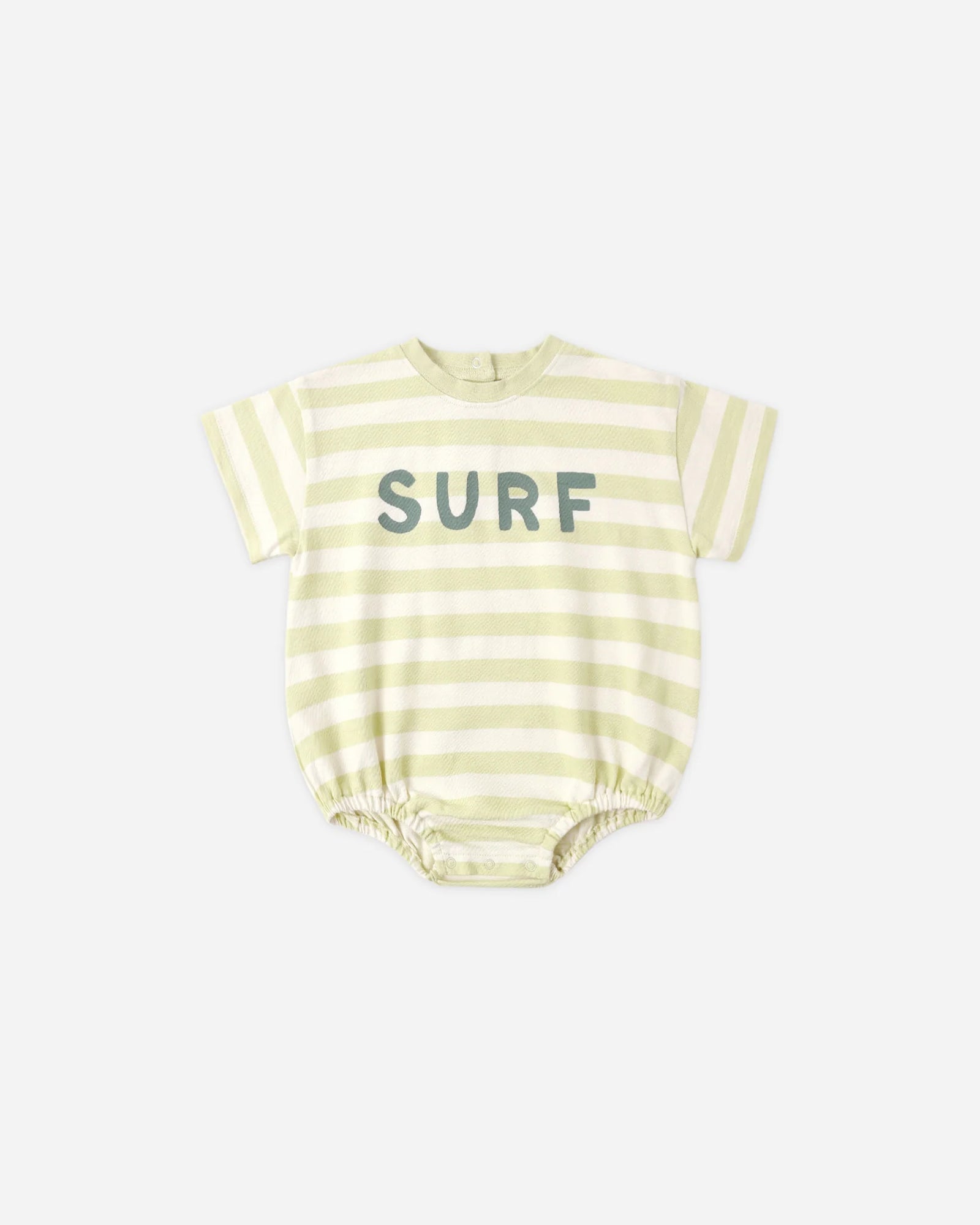 Rylee + Cru Relaxed Bubble Romper | Surf