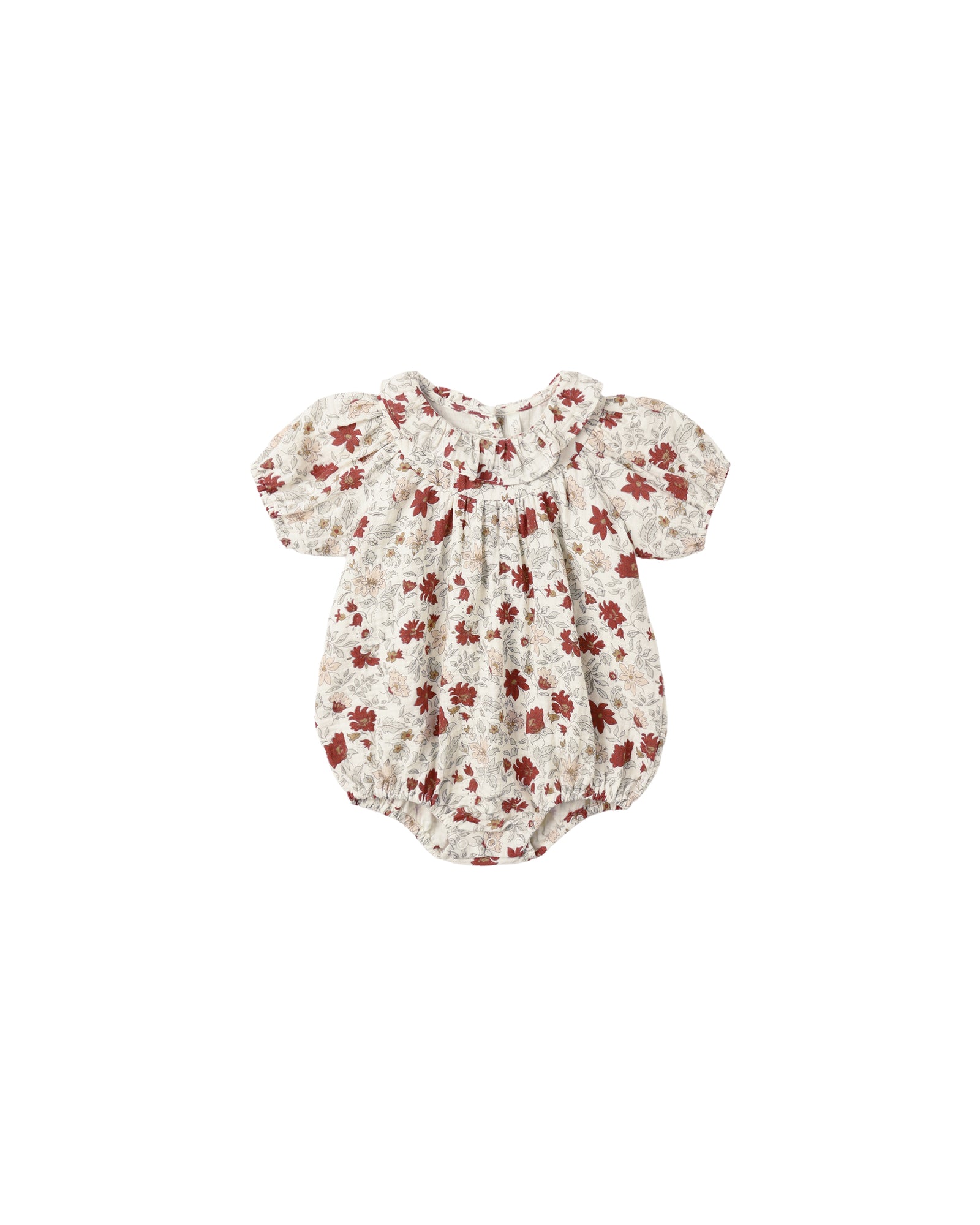 Rylee + Cru Lula Romper | Holiday Floral