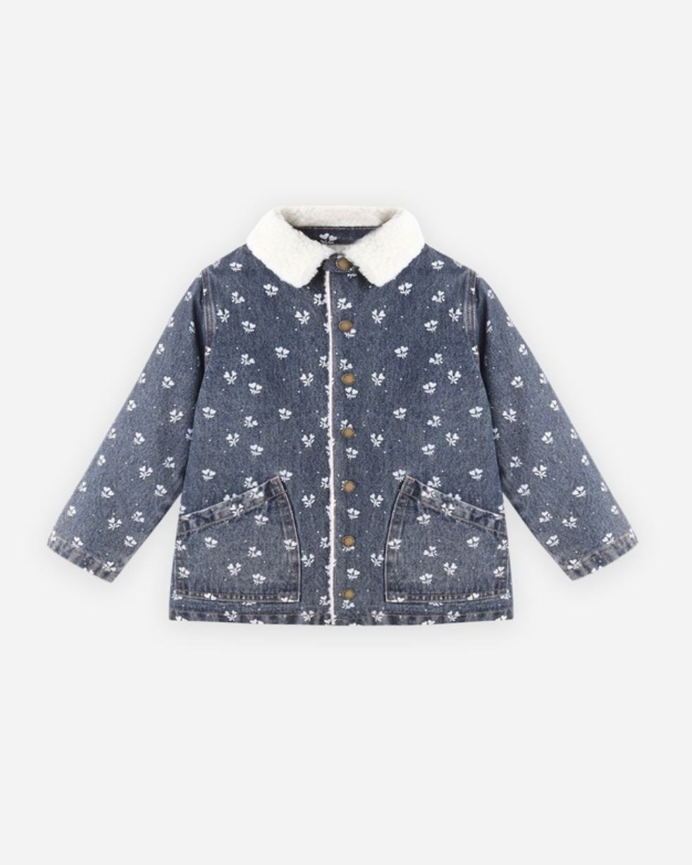 Rylee + Cru Long Chore Coat | Heart Ditsy