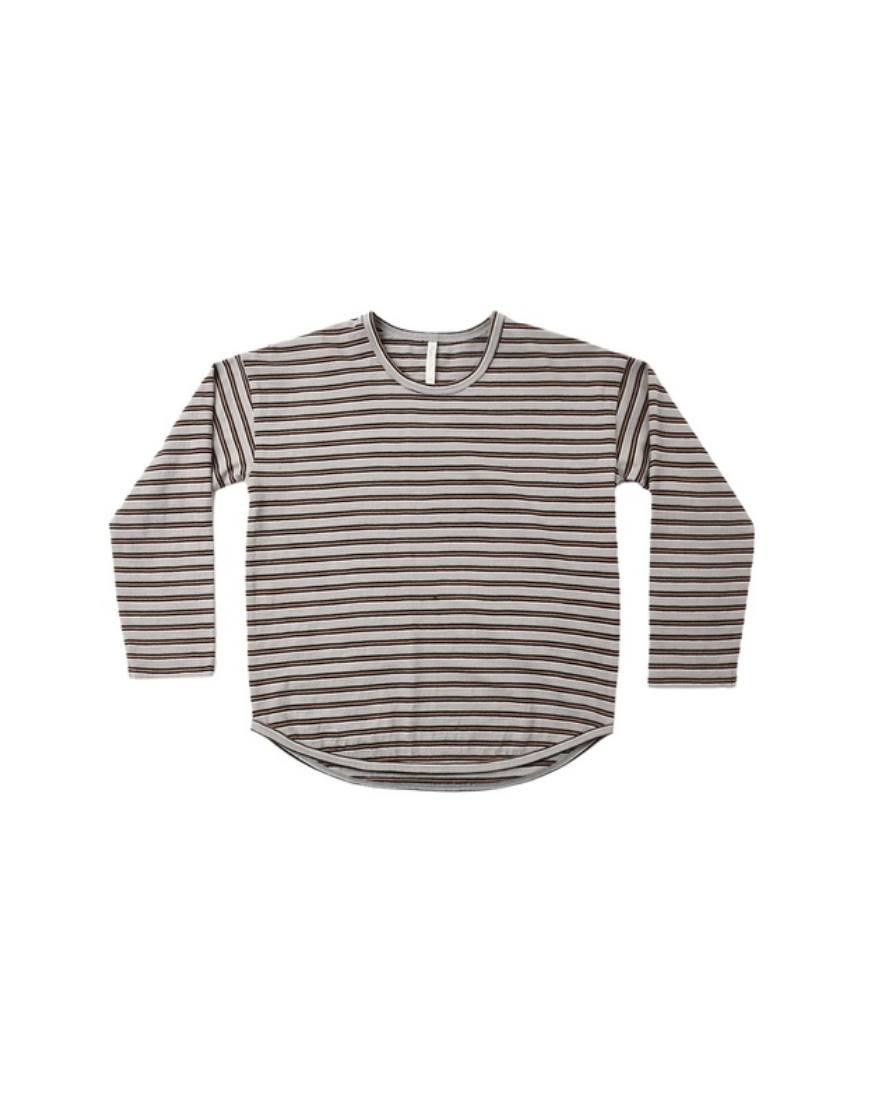 Rylee + Cru Long Sleeve Tee | Vintage Stripe