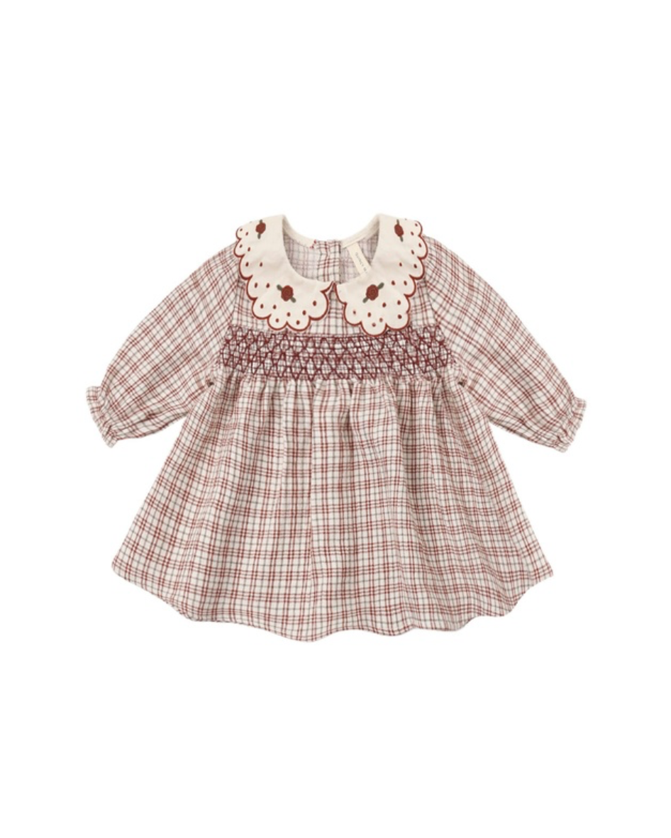 Quincy Mae Callie Dress | Christmas Plaid
