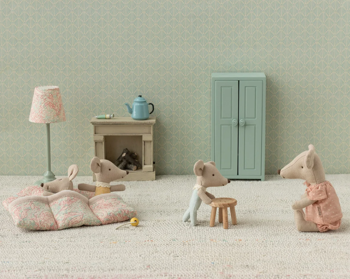 Maileg Baby Triplet Mice in Matchbox | Checker