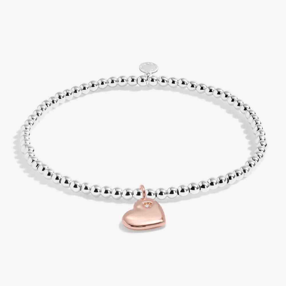 A Littles & Co Silver Plated Bracelet | Love You With All My Heart