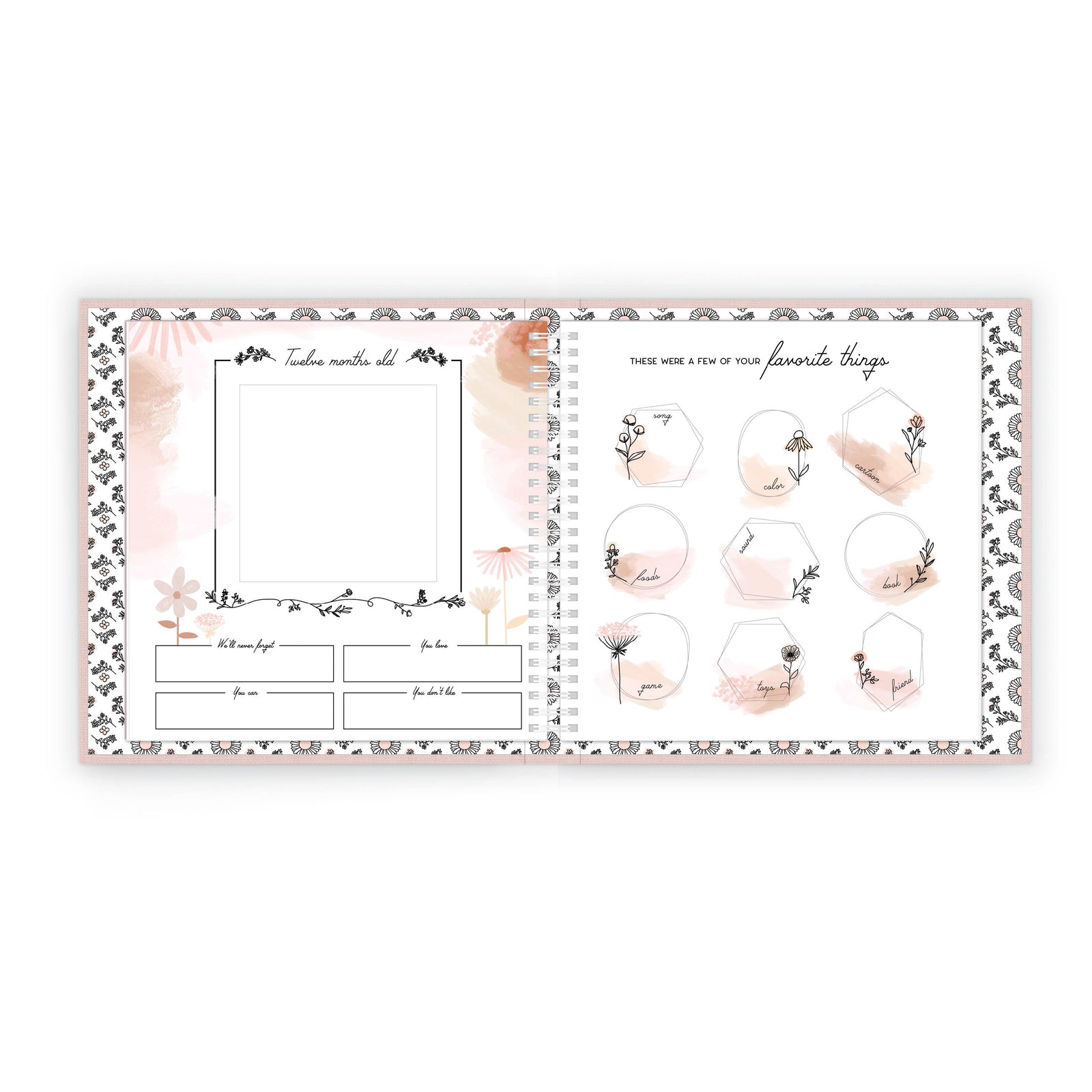 Lucy Darling Luxury Memory Book | Wildflower Meadow