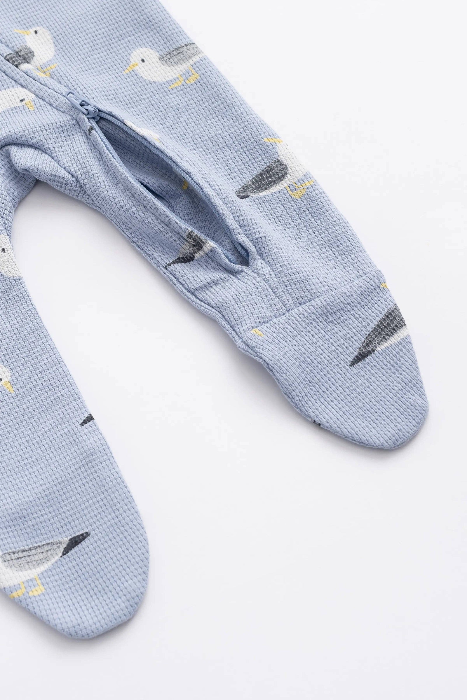 Monica + Andy Baby Pocket Zipper One-Piece | Soaring Seagulls