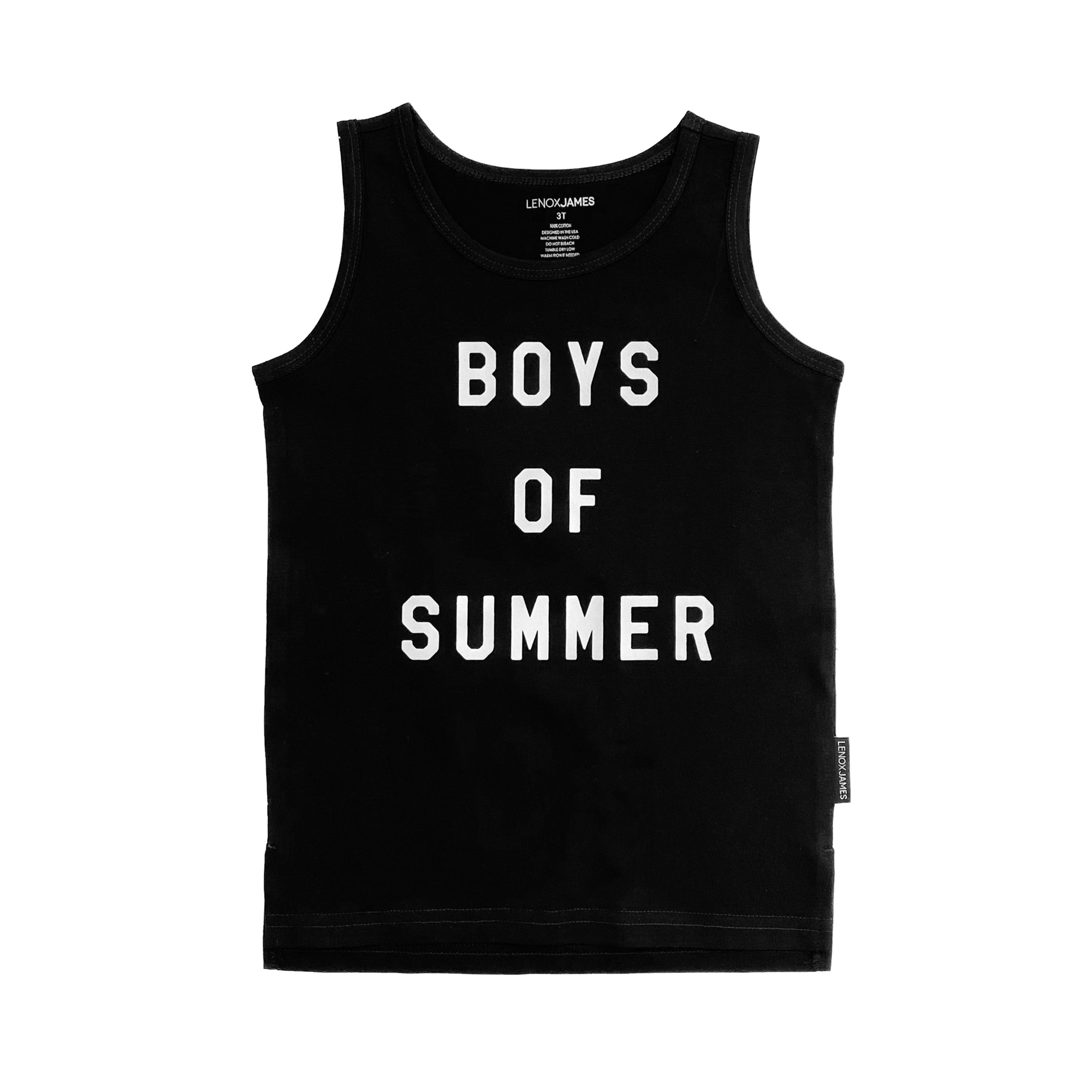 Boys of Summer Tank | Black