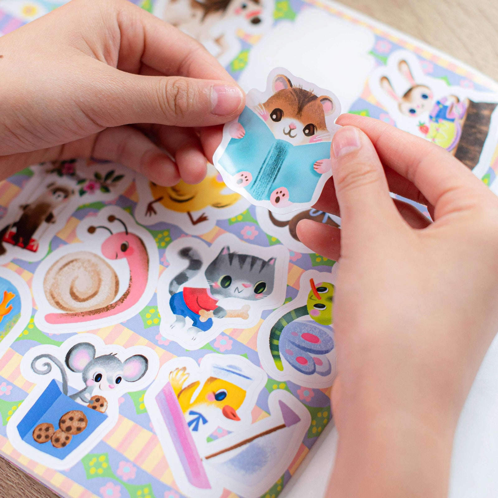 eeBoo Pets Sticker Book