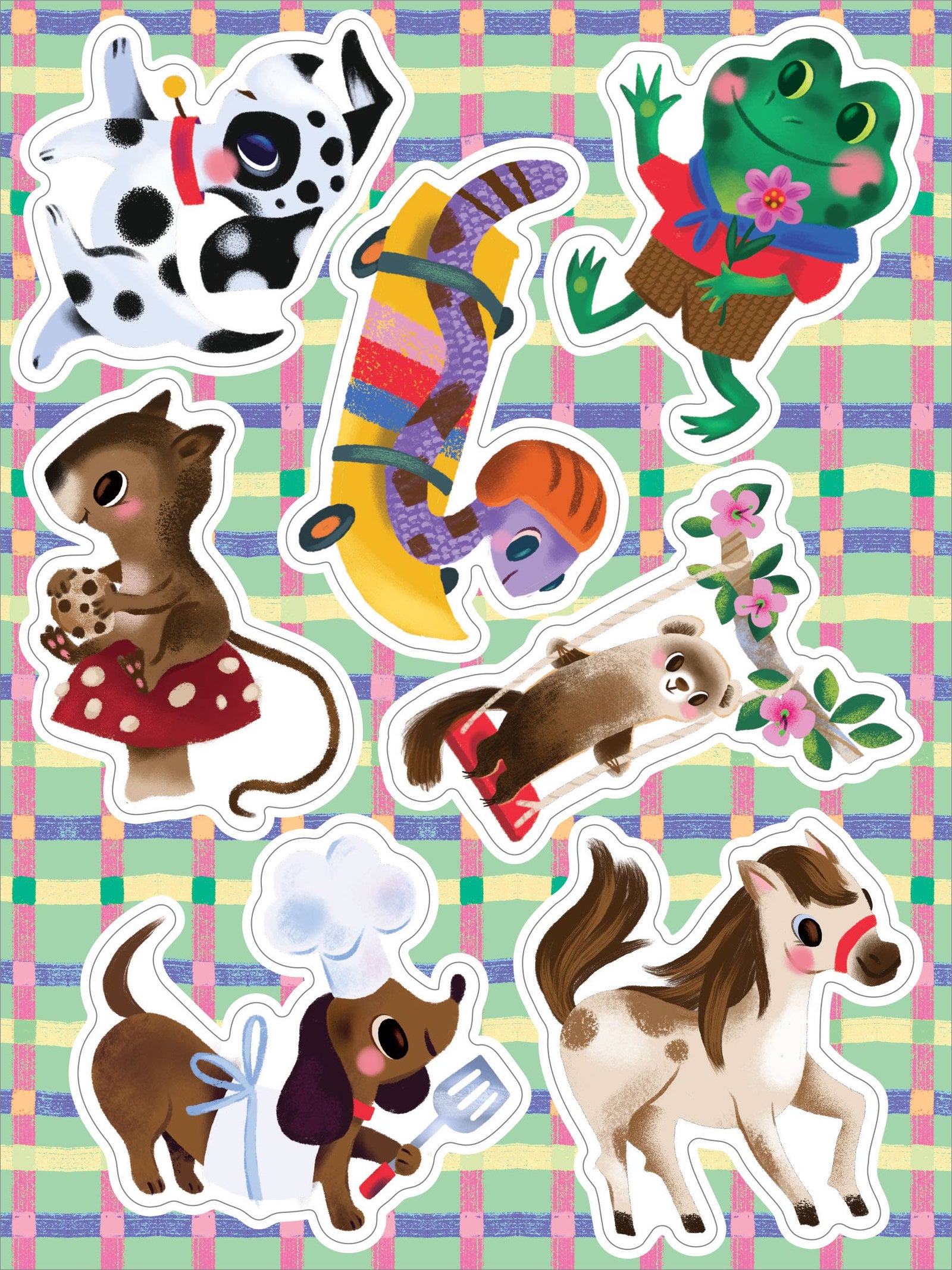 eeBoo Pets Sticker Book