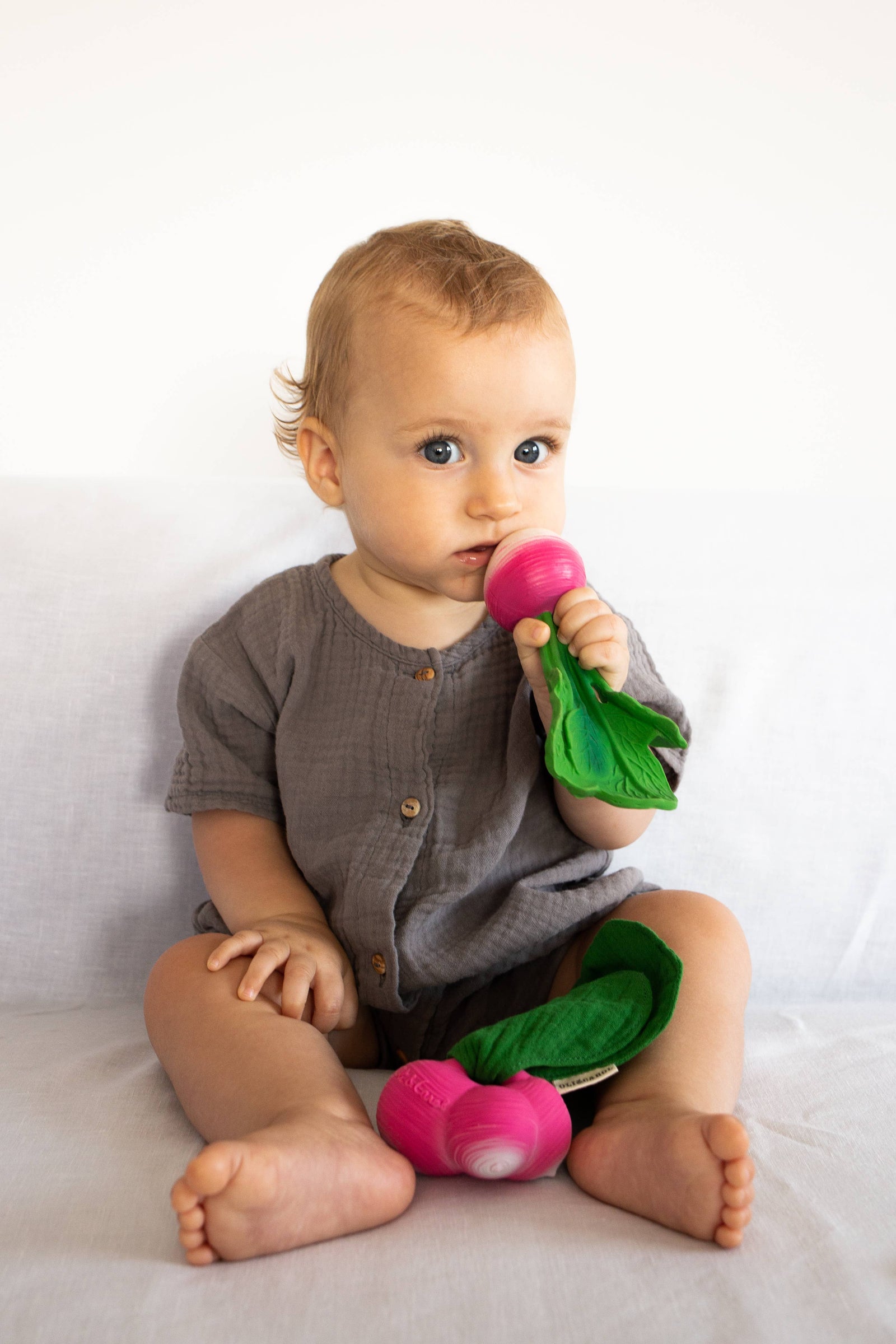 Oli & Carol Ramona the Radish Mini DouDou Teether