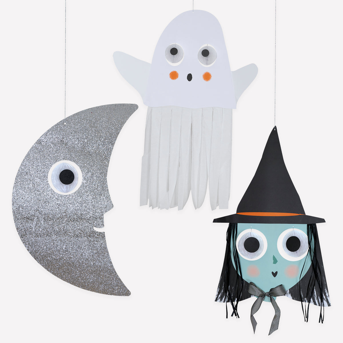 Meri Meri |Giant Halloween Character Hanging Decorations