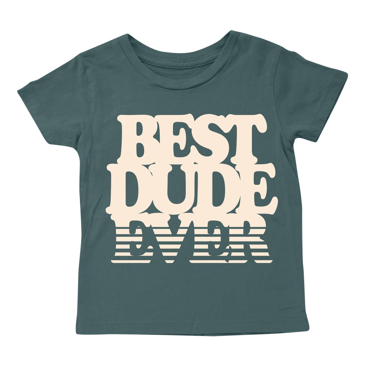 Tiny Whales Best Dude Ever Tee | Jade