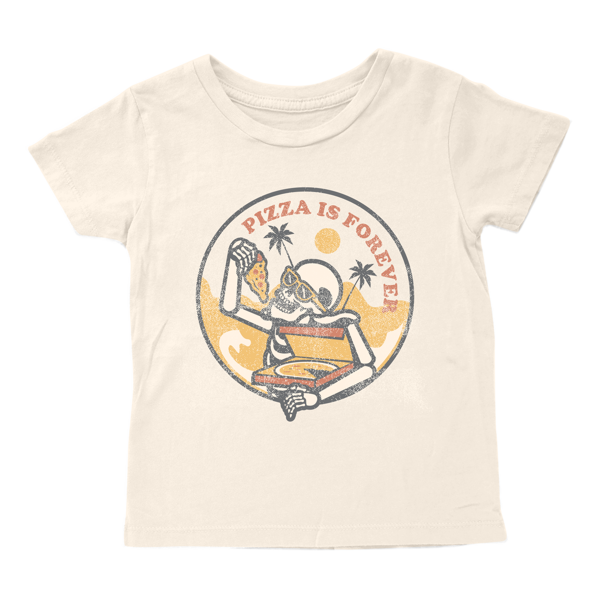 Tiny Whales Pizza is Forever Tee