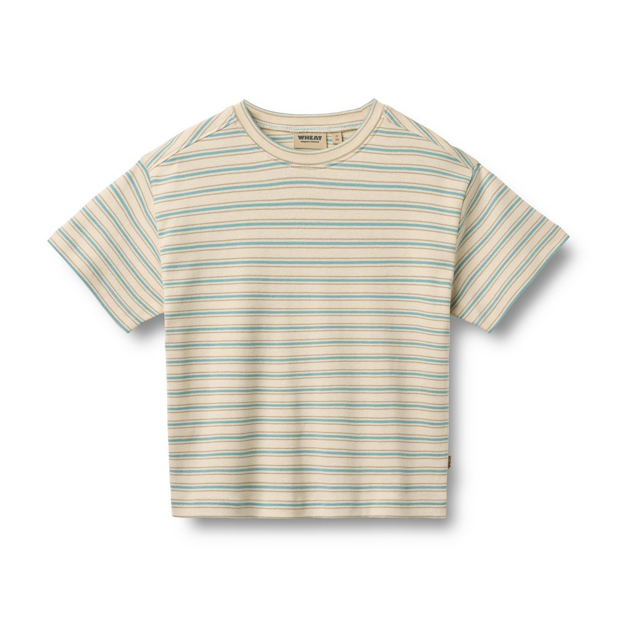 Wheat Tommy Tee | Spring Lake Stripe