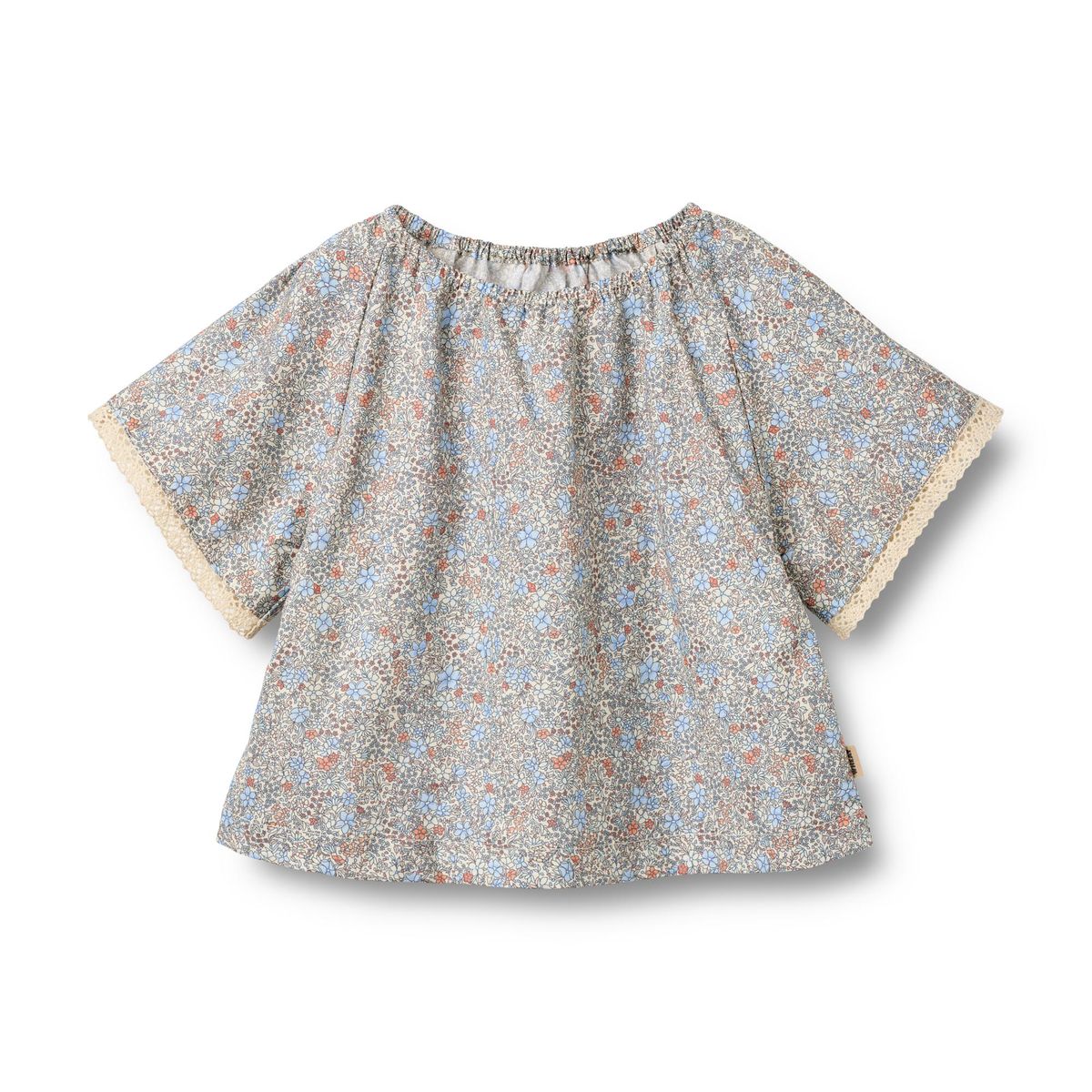 Wheat Hannah Blouse | Air Blue Flowers
