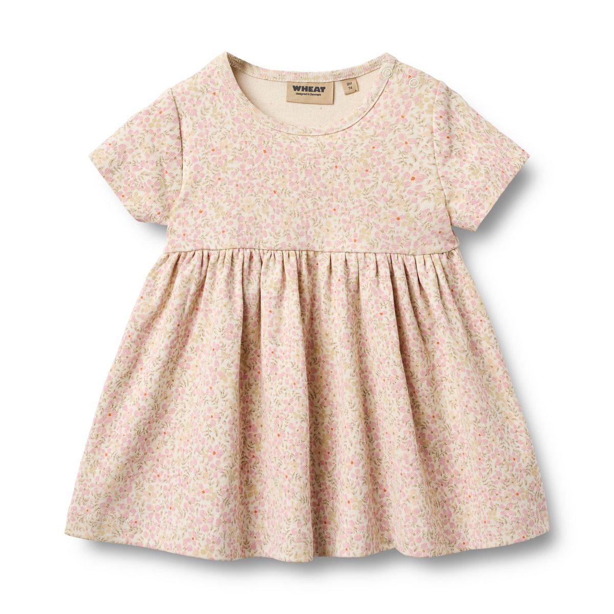Wheat Nova Dress | Coral Flower
