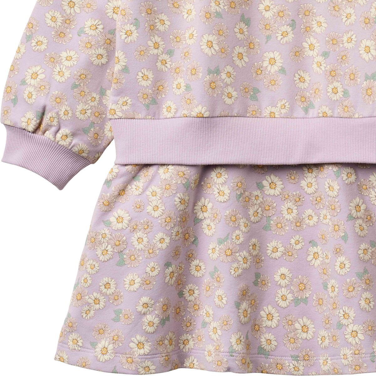 Wheat Maggie Sweat Dress | Lavender Daisies