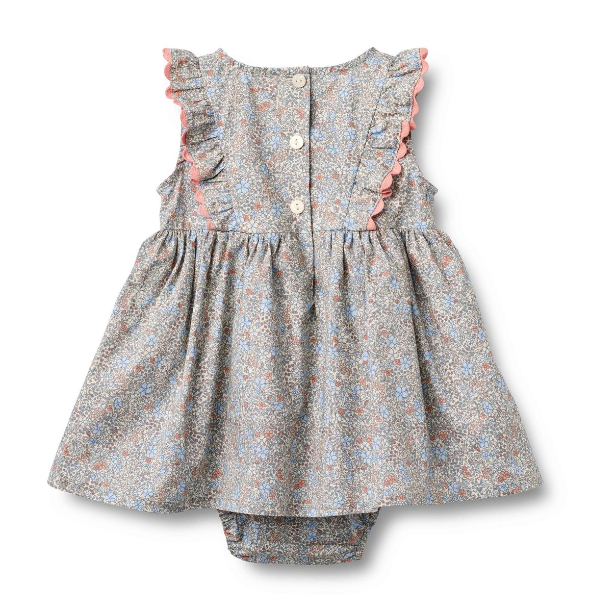 Wheat Sofia Dress Suit | Air Blue Flowers