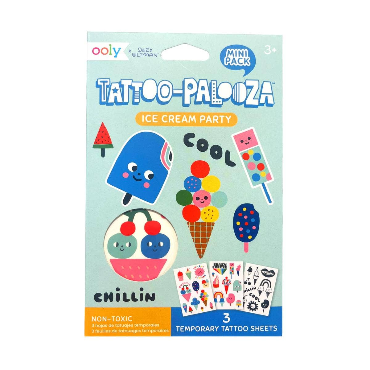OOLY Mini Tattoo Palooza | Ice Cream Party