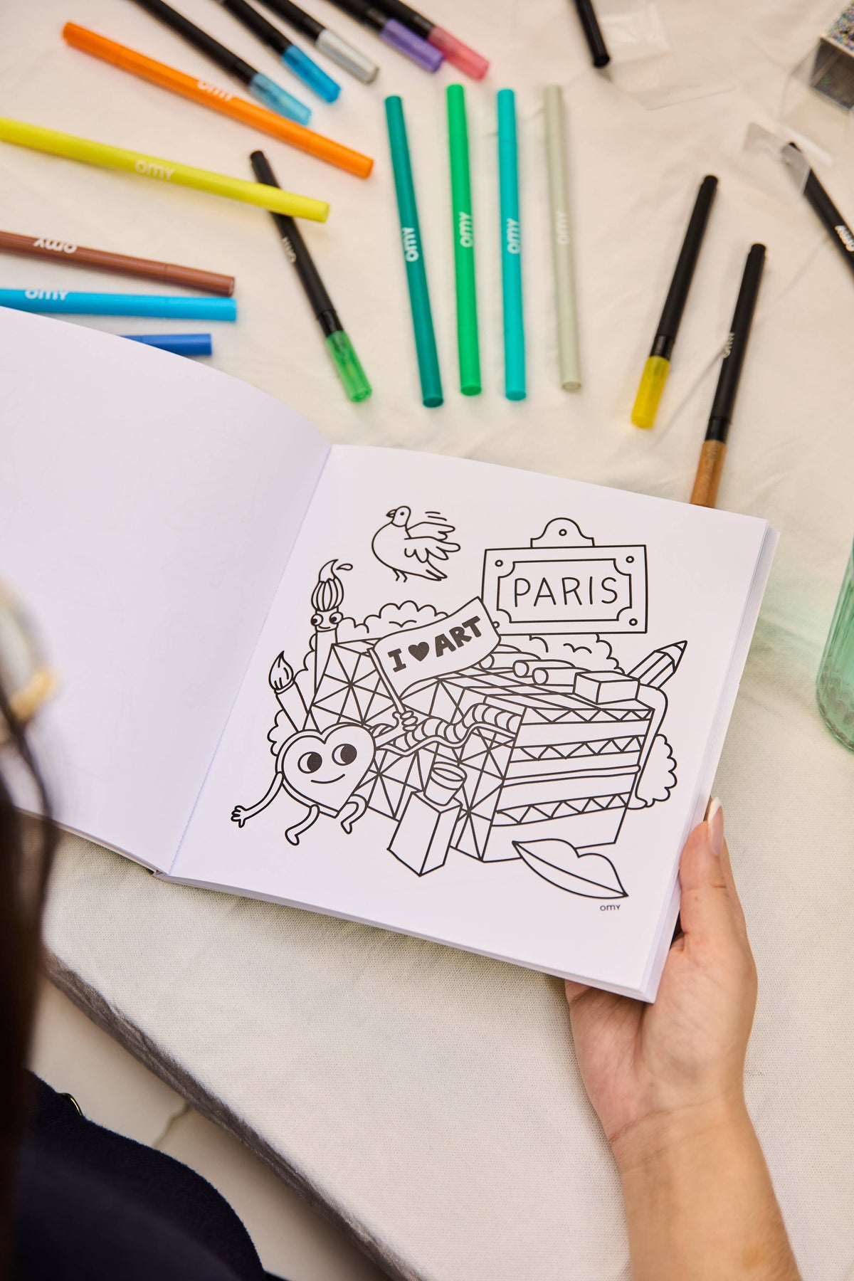 OMY Cozy Coloring Book | Paris