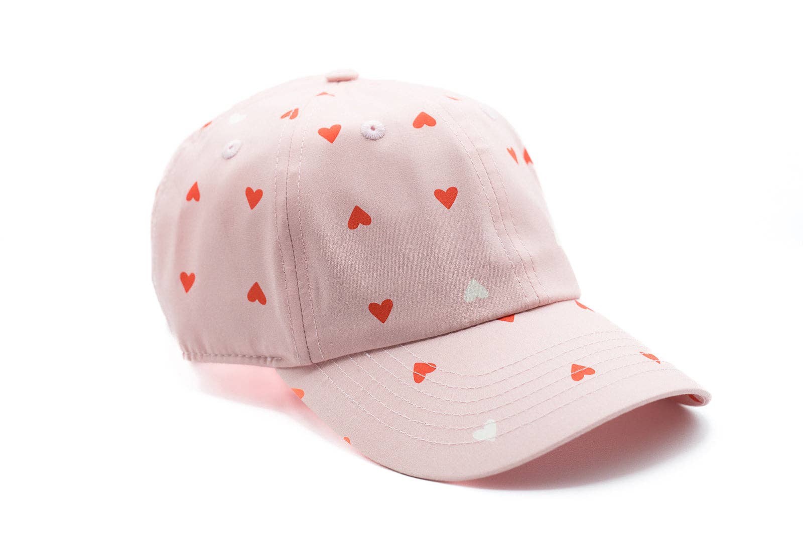 Rey to Z Pink Hearts Baseball Hat