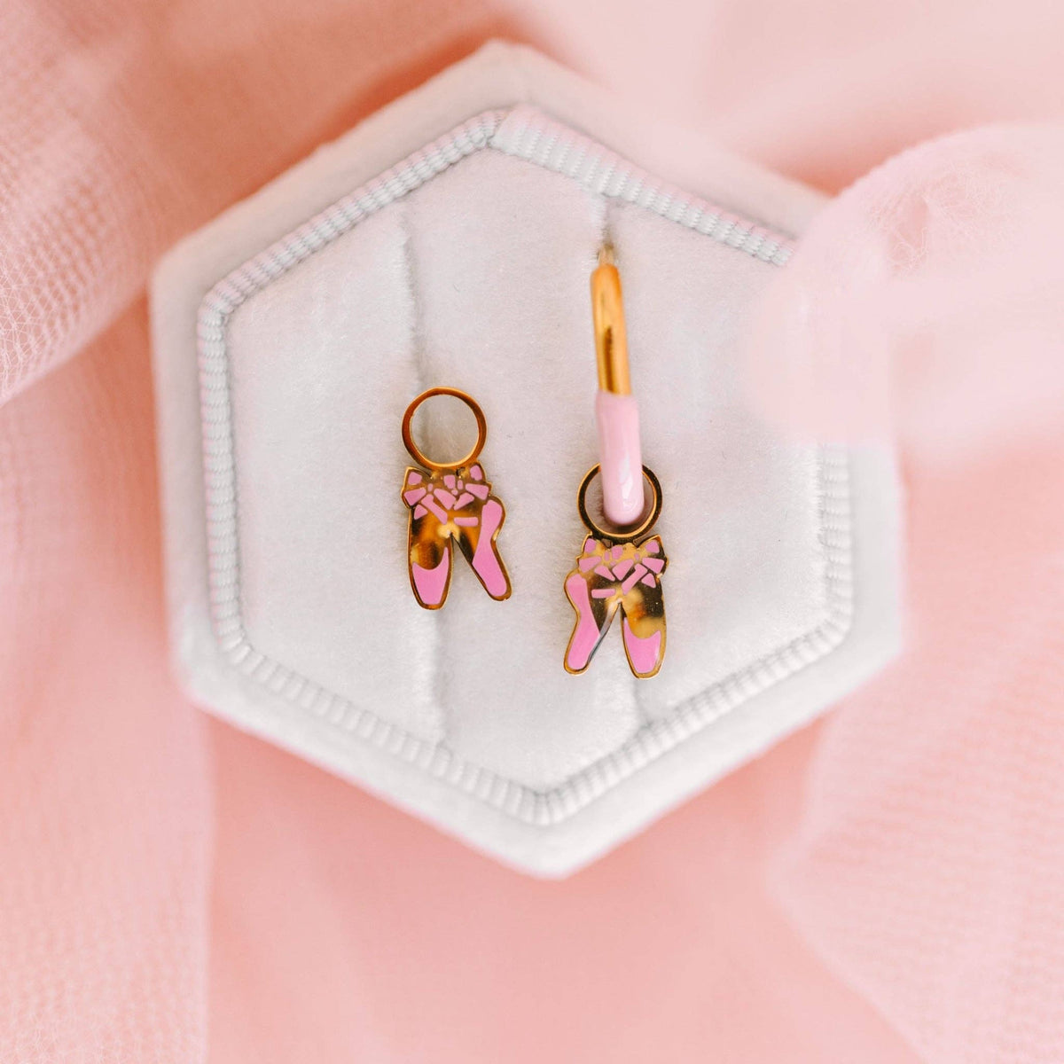 Pierced Co - Ballet Slipper Charms
