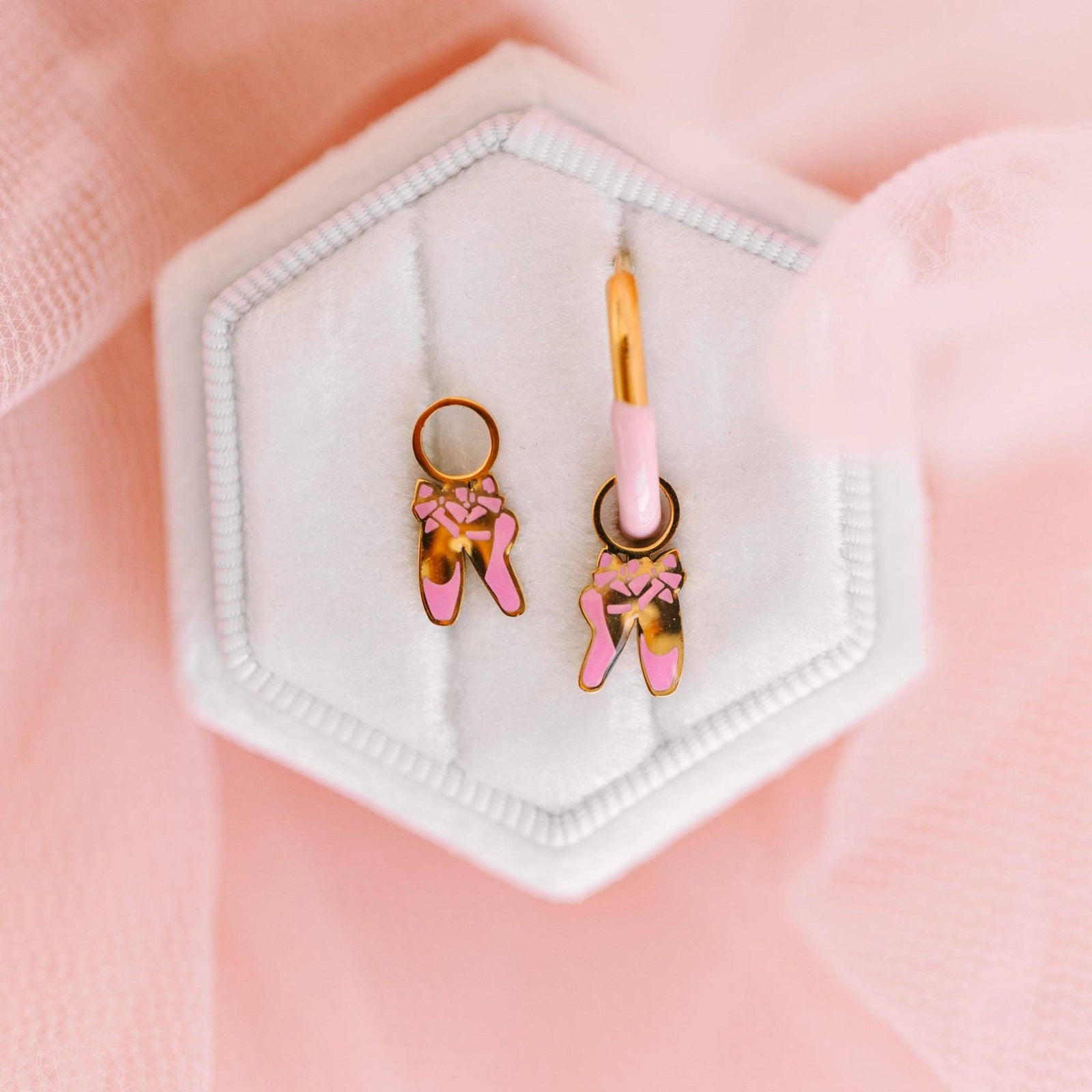 Pierced Co - Ballet Slipper Charms
