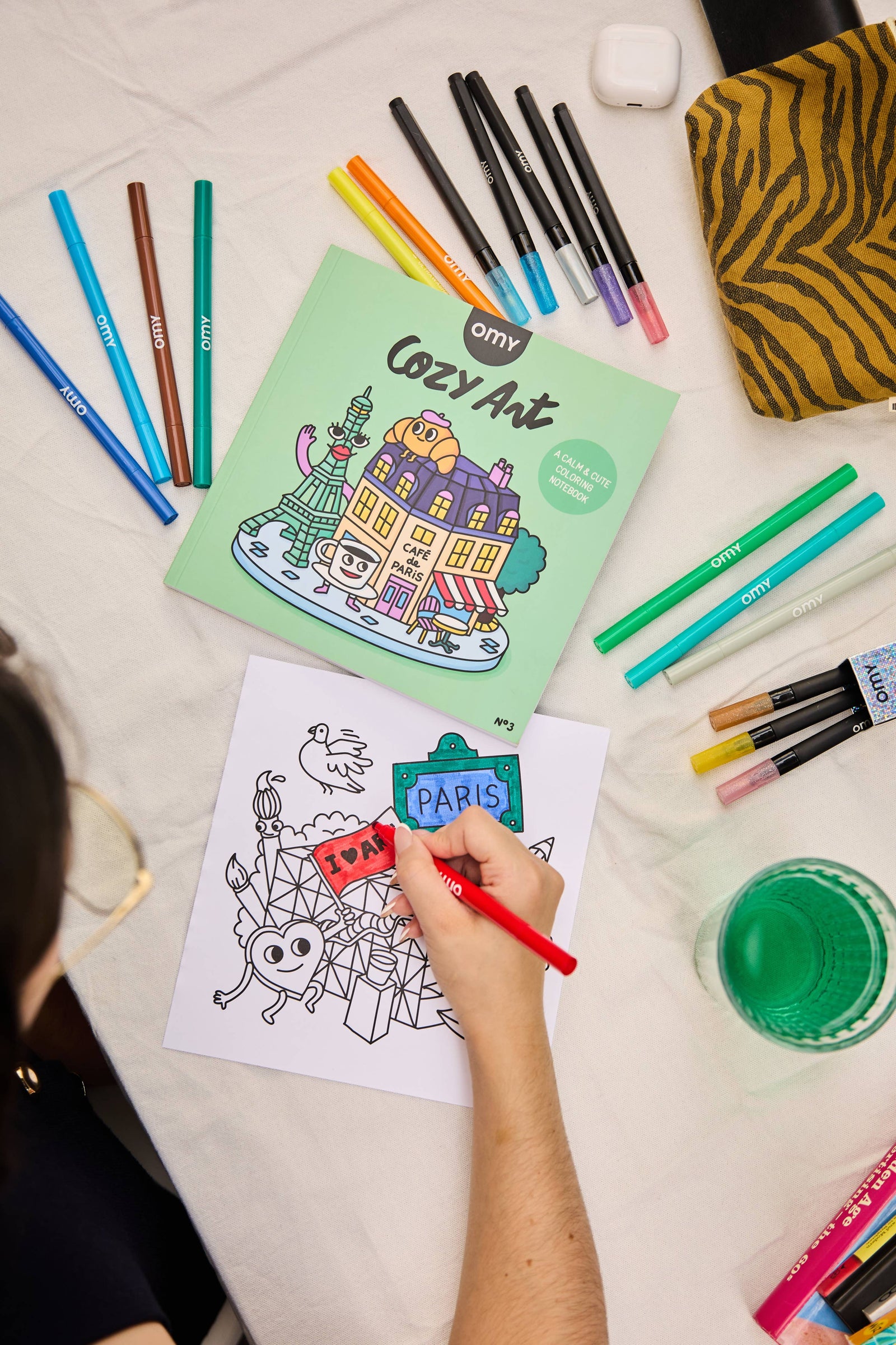 OMY Cozy Coloring Book | Paris