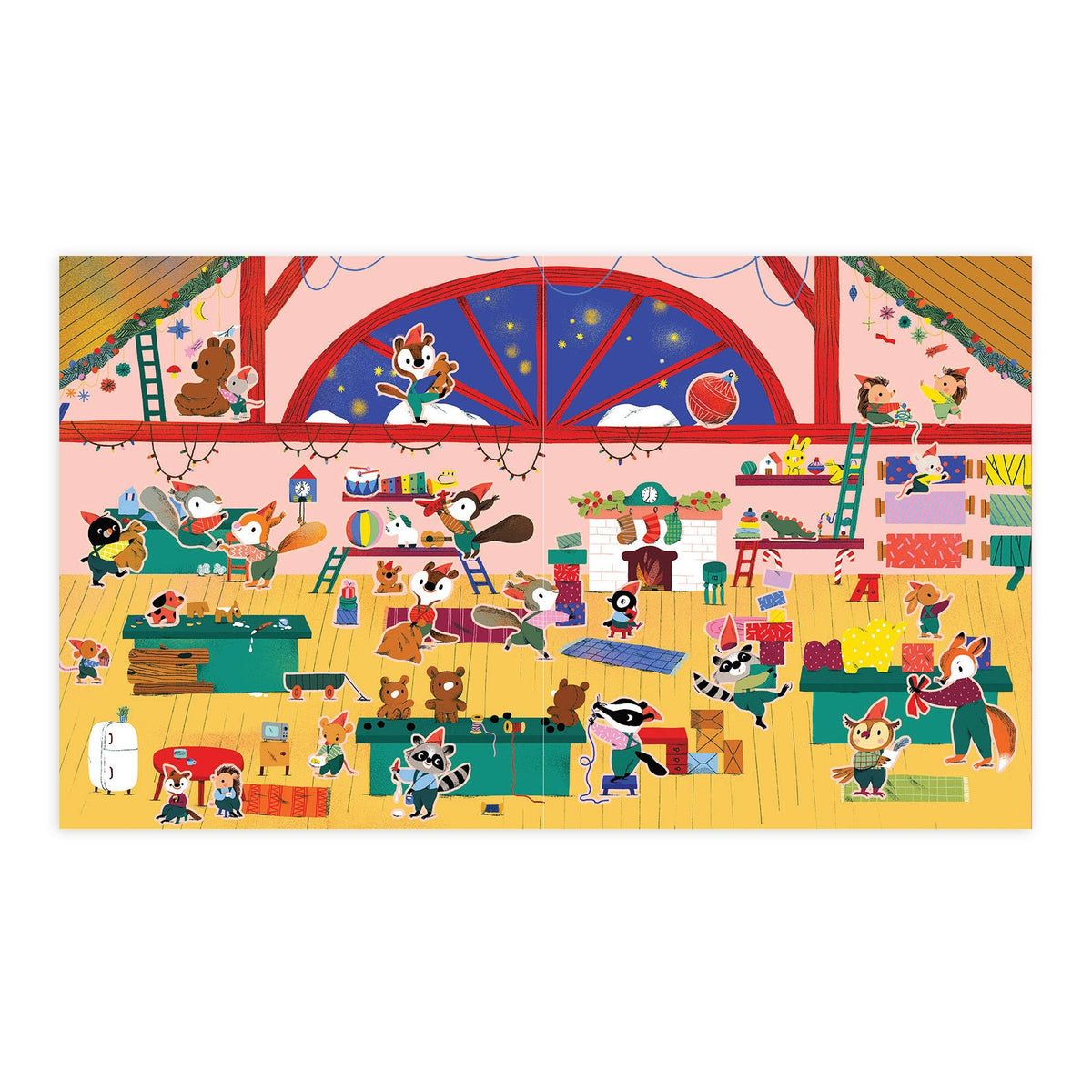 Christmas Village | Sticker Reusable