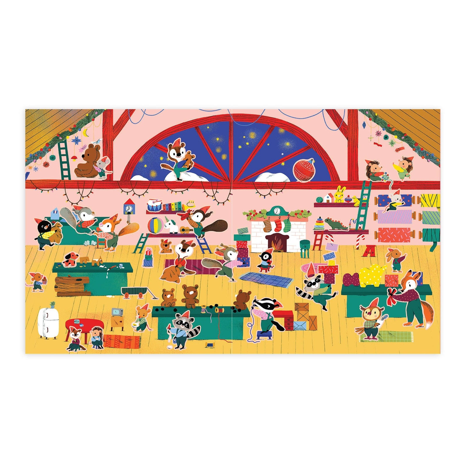 Christmas Village | Sticker Reusable