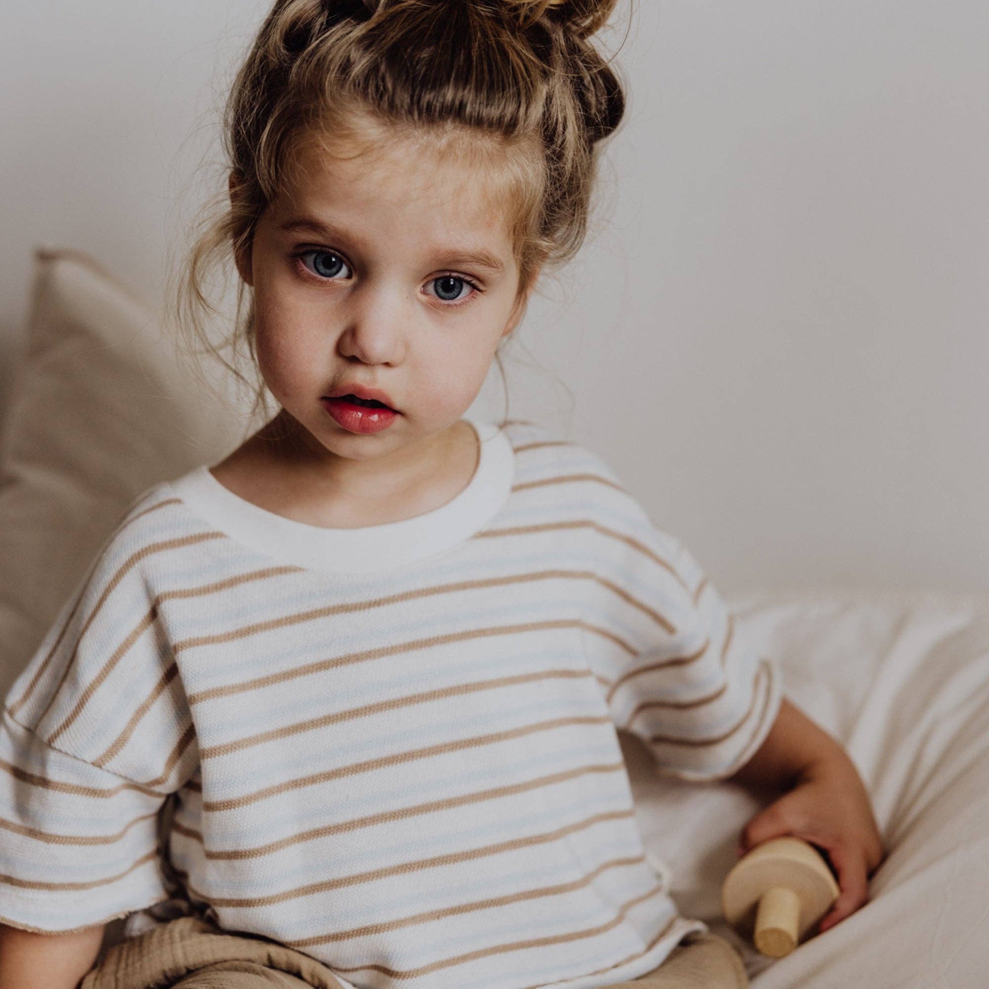 Finch & Fable Kids' T-Shirt | Multi Stripe