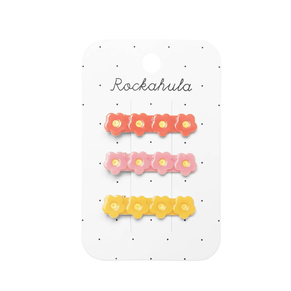 Rockahula Kids Acrylic Flower Clip Set