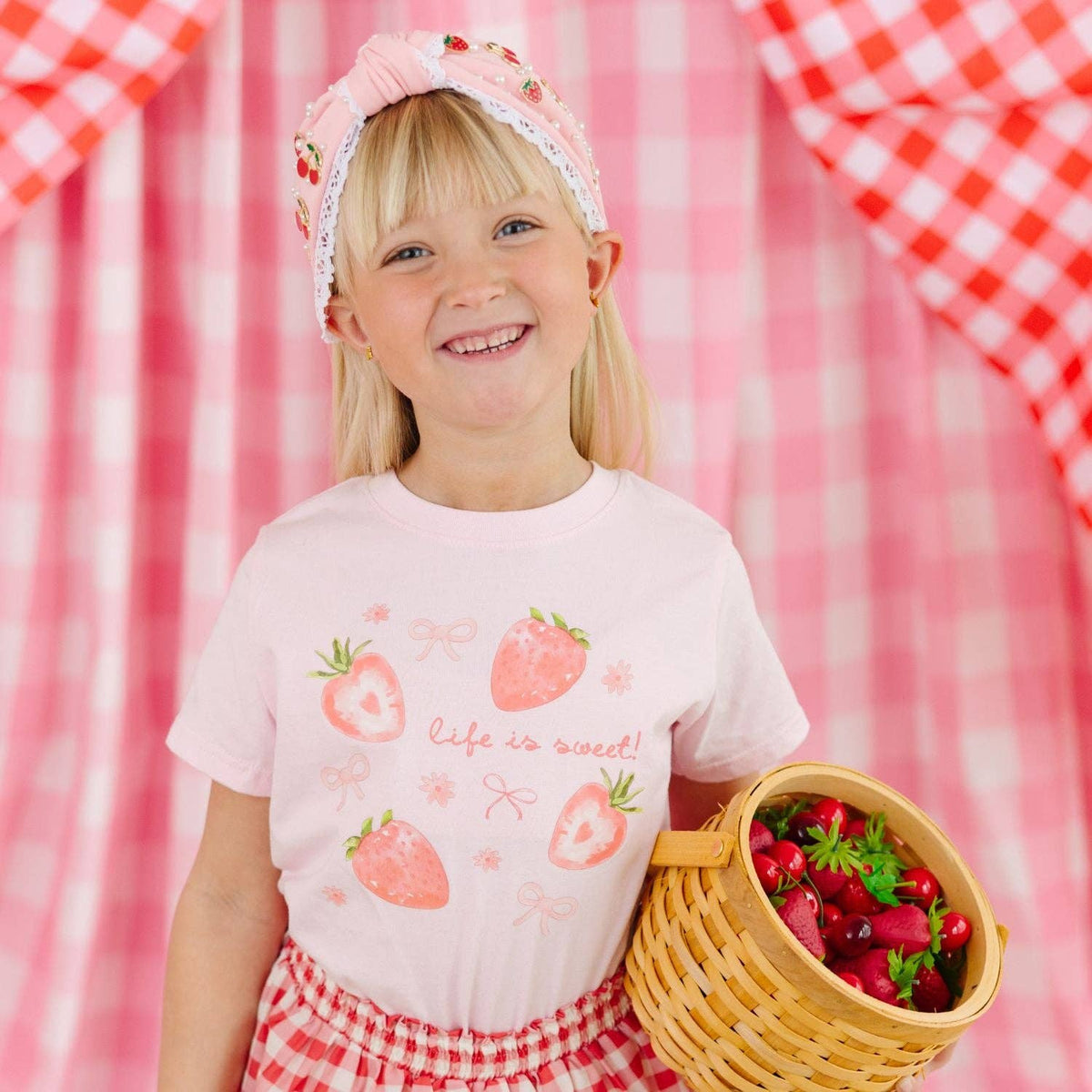 Sweet Wink Headband | Berry