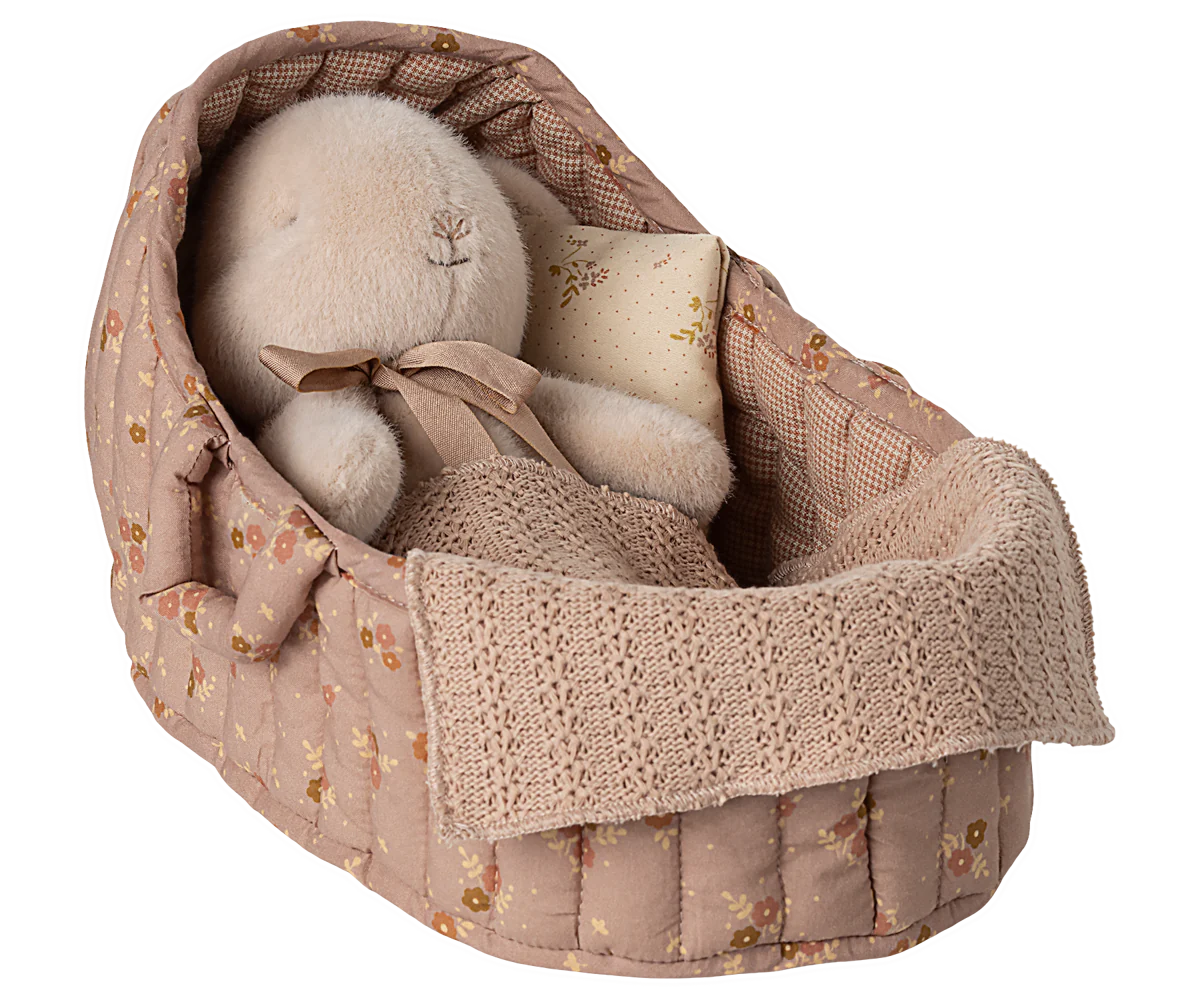 Maileg Large Carry Cot | Rose