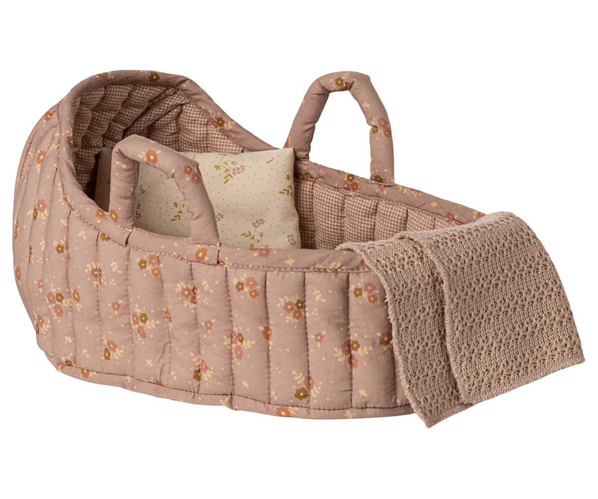 Maileg Large Carry Cot | Rose